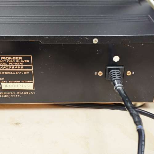 Pioneer PD-8070 CD機