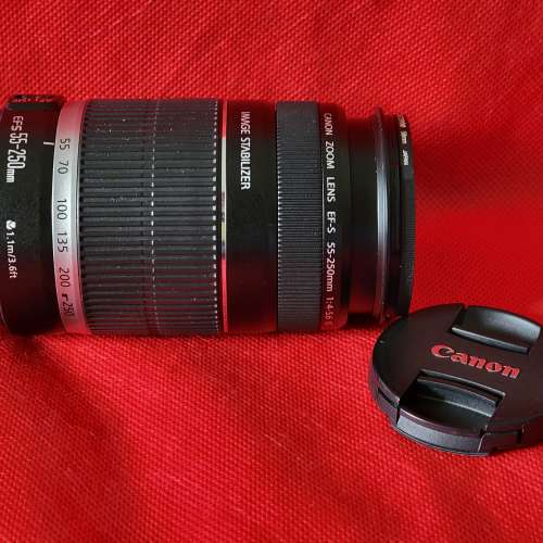 Canon 55-250mm,IS, EFS