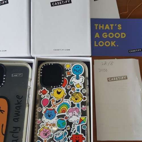 iPhone 12 pro max 行货白色連全套有盒casetify及Apple magsafe完裝机套