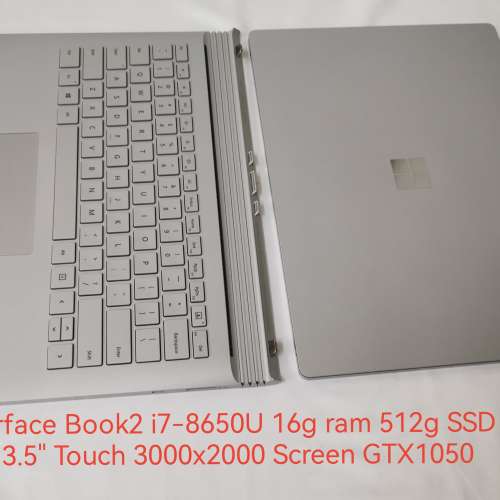 16g板載 Surface Book2 i7-8650U 16g ram 512g SSD 13.5" Touch 3000x2000 Screen ...
