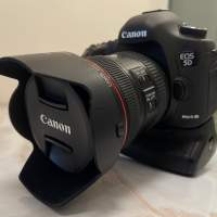 CANON EOS 5D Mark III with CANON LENS EF24-70mm f/4.0 IS U (95%NEW)