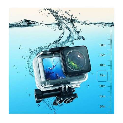 RUIGPRO 45M Waterproof Housing Case With Lens Filter For Osmo Action 1 防水殼...