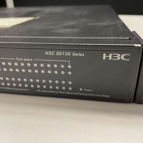 H3C S5120-28P-PWR-SI PoE Switch