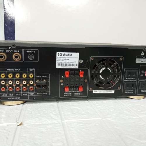 3G.audio AK300.卡拉ok.mixing跟遙控