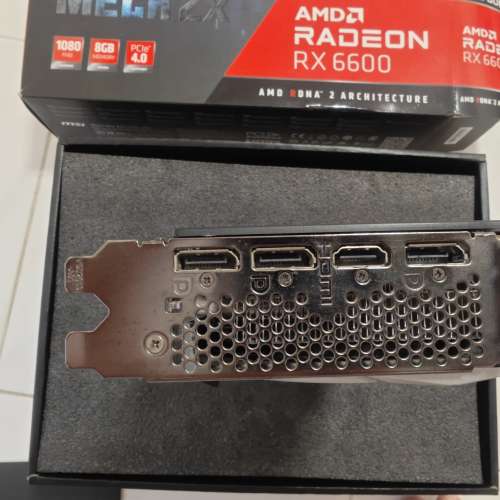 MSI RX 6600 MECH 2X 8G 顯示卡