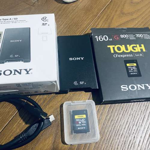 Sony CFexpree type A & Sony Card reader
