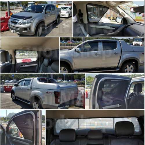 Isuzu DMAX 全車磁石濾光窗網太陽擋