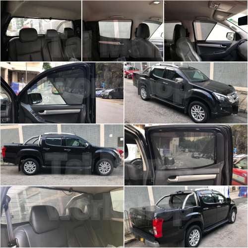 Isuzu DMAX 全車磁石濾光窗網太陽擋