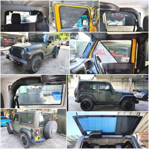 Jeep 全車磁石濾光窗網太陽擋