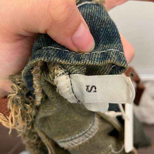 全新牛仔吊帶連衣裙