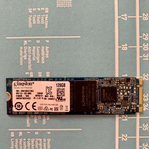 Kingston 128G M.2 SATA SSD