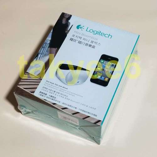 100% 全新 Logitech Mini Boombox 藍芽喇叭 ( 駕駛 室內 免提功能 Bluetooth Speak...