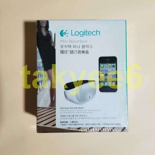 100% 全新 Logitech Mini Boombox 藍芽喇叭 ( 駕駛 室內 免提功能 Bluetooth Speak...