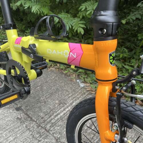 2023 DAHON KAA411 KIDKING 單速鋁合金兒童折叠車 送水架前後蛙燈叮叮