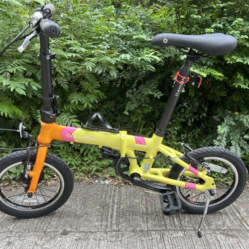 2023 DAHON KAA411 KIDKING 單速鋁合金兒童折叠車 送水架前後蛙燈叮叮