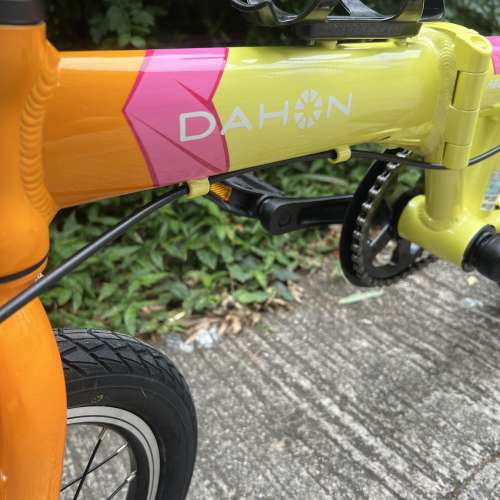 2023 DAHON KAA411 KIDKING 單速鋁合金兒童折叠車 送水架前後蛙燈叮叮