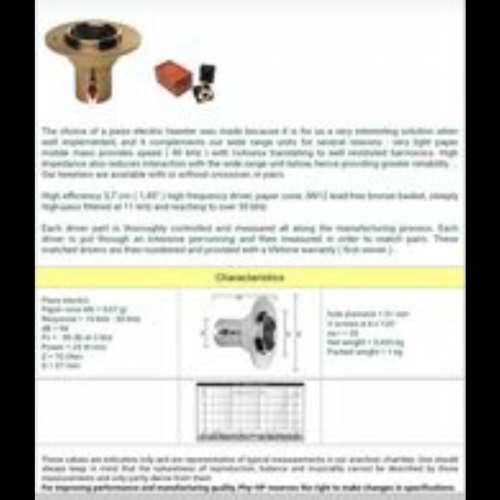 PHY TW37紙盤超高音