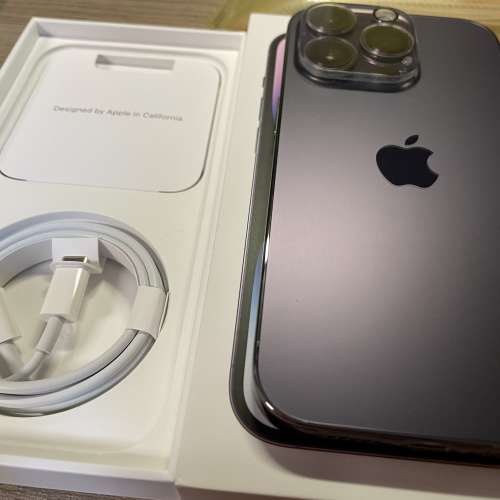 iPhone 14 pro 128gb 93%電有保有盒