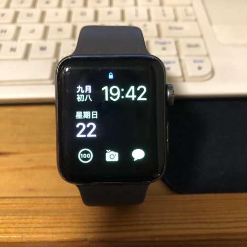 Apple Watch S3 GPS 42毫米太空灰鋁(行貨)