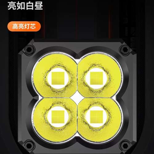 神火最新版本極強光電筒8000流明. USB-C直接充電. 內置鋰電池8000mAh. Flashlight ...