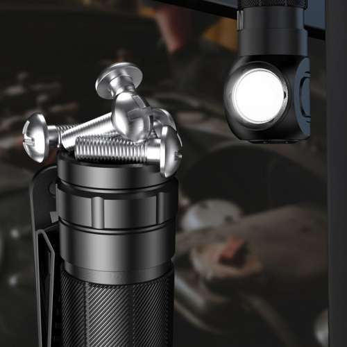 神火最新版本輕盈頭燈/電筒 配18650鋰電池 USB-C直接充電 500流明. SuperFire Head...