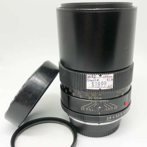 99% New Leica Leitz Elmant-R 135mm F2.8手動鏡頭, 深水埗門市可購買