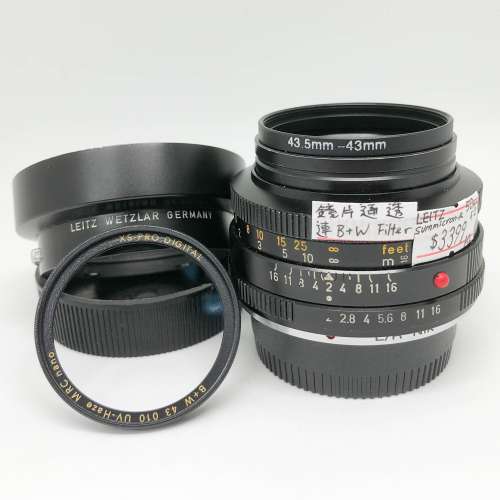 99% New Leica Leitz Summicron-R 50mm F2手動鏡頭, 深水埗門市可購買