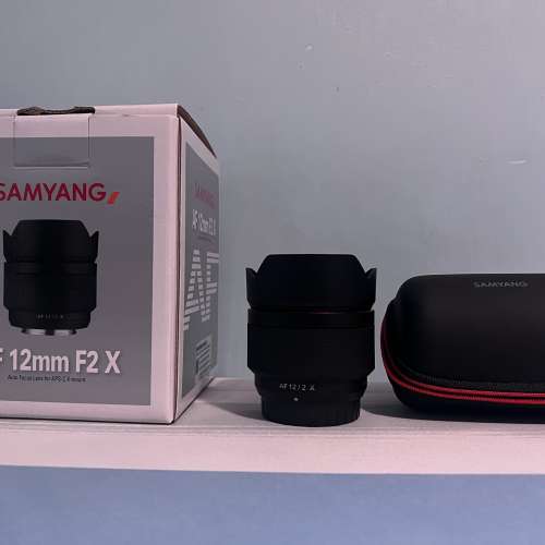 Samyang 12mm f2 af x mount for Fujifilm