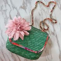 Straw bag