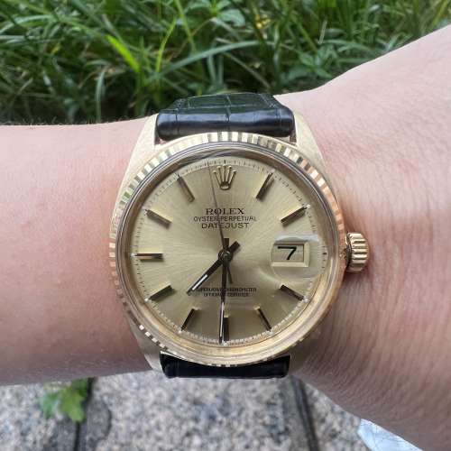 😍罕有Rolex 1601 14K實金手錶