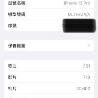 iphone 13 pro 512GB石墨黑