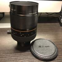 (波波鏡) Nikon - Nikkor 500mm F8 橙圈 反射鏡