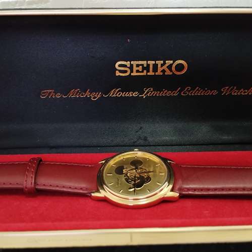 Seiko Mickey Mouse 石英表 （1992年限量5000 只 )