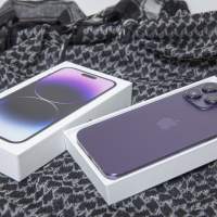 100%NewiPhone14 Pro Max 256GB紫色香港行 貨 Apple保養至2024年 7月28日 全套有盒...