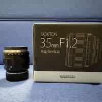 Voigtlander 35 mm f1.2 III 3代 Nokton ASPH VM Mount for Leica Sony