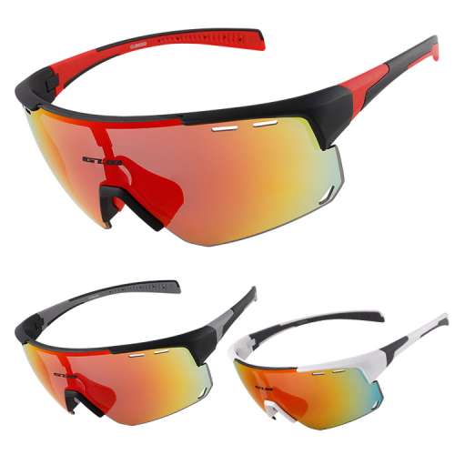 100%New GUB 6500 3 Lens Polarized Cycling Glasses
