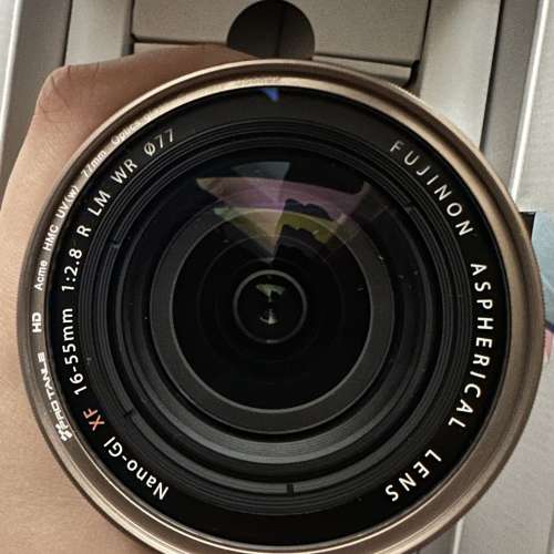 FUJINON 一代XF 16-55mm F2.8 R LM WR連uv+濾光filter