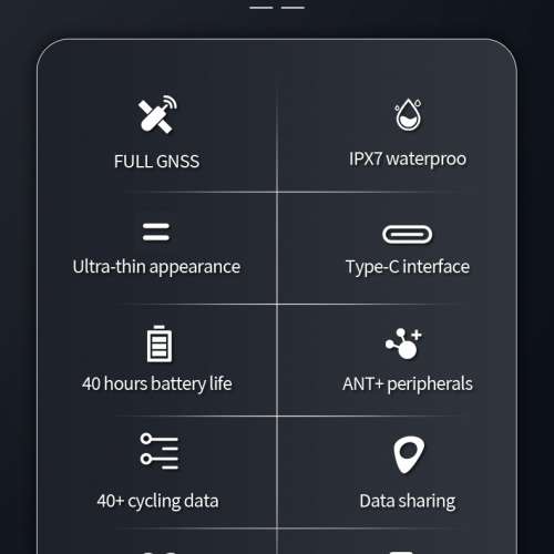100% New IGPSPORT BSC100S(English) GPS Bike Computer