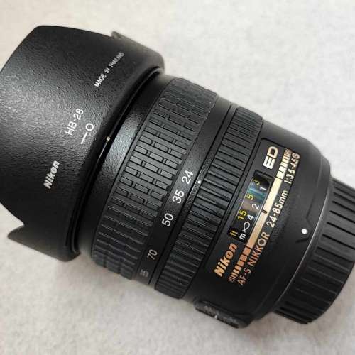 Nikon AF-S 24-85mm 1:35~4.5G ED 全幅自動對焦單反變焦鏡頭