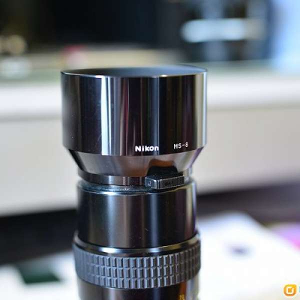 日本製 Nikon HS-8 金屬遮光罩, 105-135mm 專用