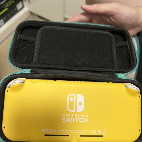 Switch Lite Yellow 99新 港行 有盒 保護套 收據 火牛 齊件