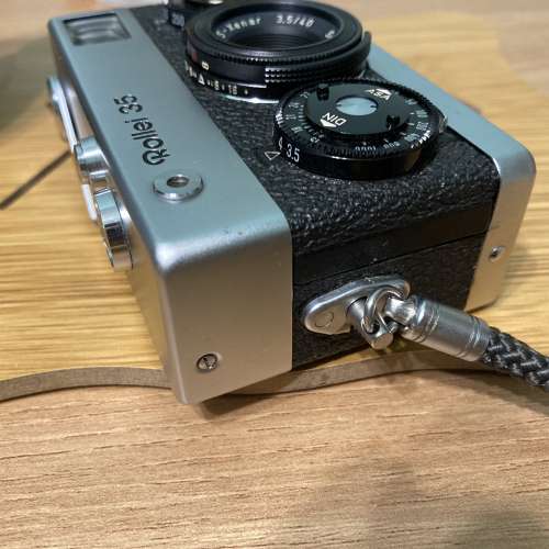 Rollei 35 連 原裝皮套 原裝手繩 Xenar