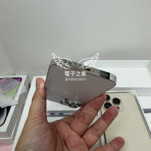 (完美14pro 白色) Apple Iphone 14 pro 128 256gb 白/紫 /黑/金😍  圖片特價機😍 i...