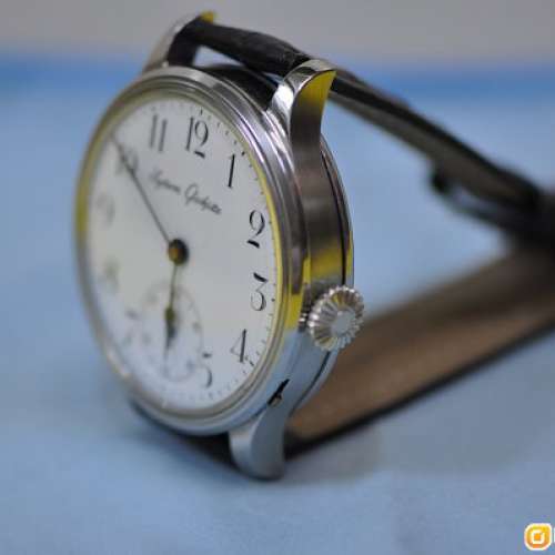 中古Lystem Glashutte(格拉蘇蒂)機械鋼腕錶