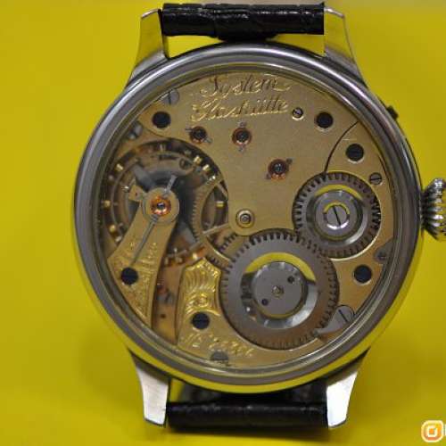 中古Lystem Glashutte(格拉蘇蒂)機械鋼腕錶