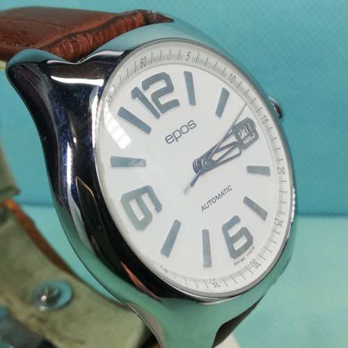Epos automatic 機械自動,鋼腕錶.
