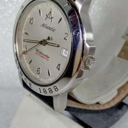 Atlantic 機械自動鋼腕錶
