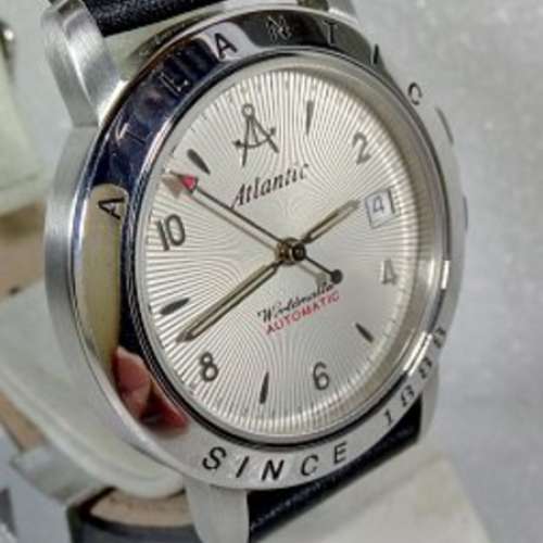 Atlantic 機械自動鋼腕錶