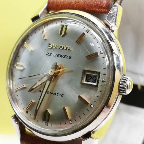 中古Bulova 機械自動腕錶