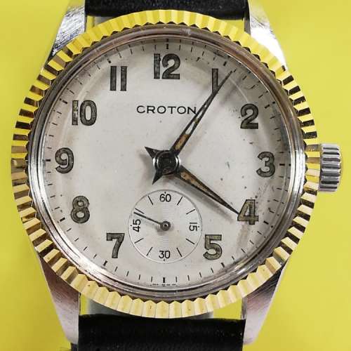 中古CROTON 機械上鏈腕錶